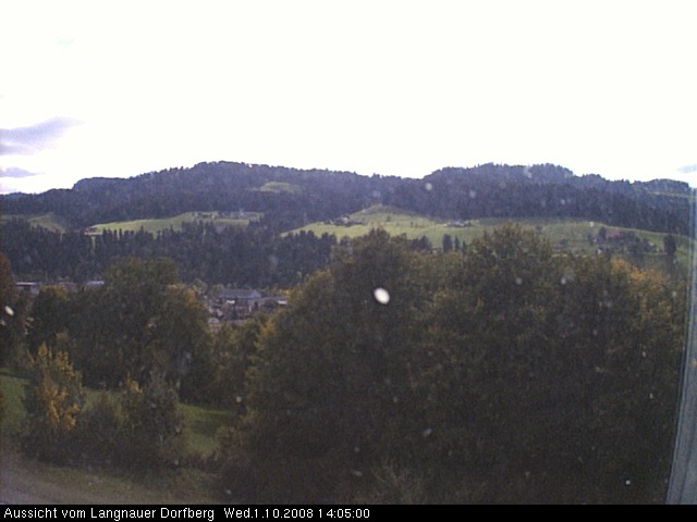 Webcam-Bild: Aussicht vom Dorfberg in Langnau 20081001-140500