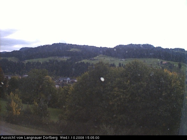 Webcam-Bild: Aussicht vom Dorfberg in Langnau 20081001-150500