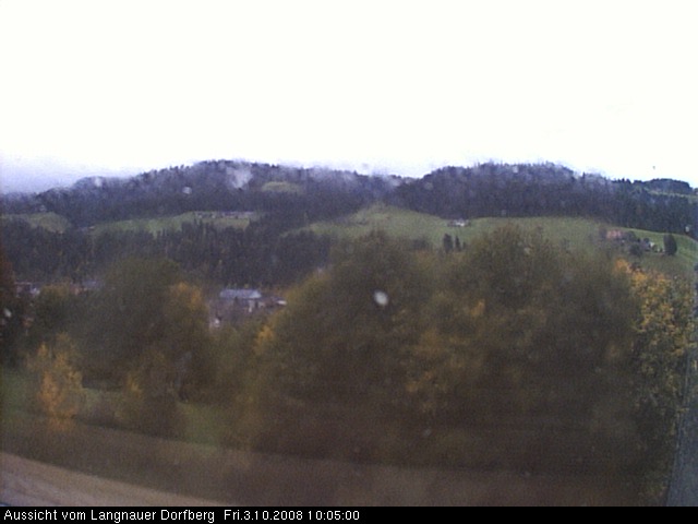 Webcam-Bild: Aussicht vom Dorfberg in Langnau 20081003-100500