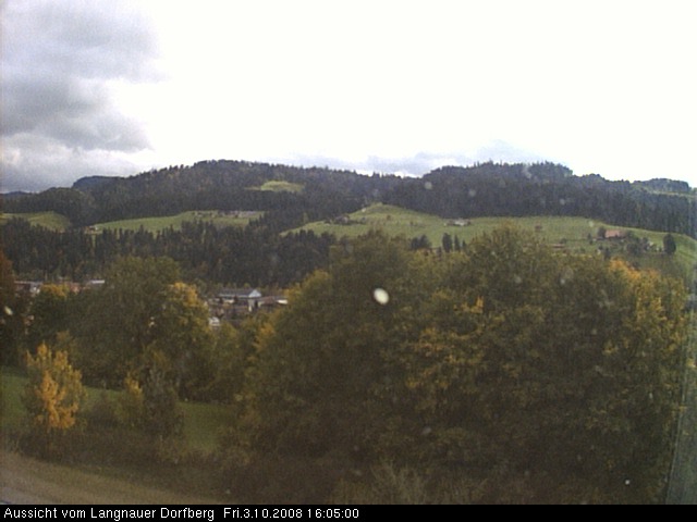 Webcam-Bild: Aussicht vom Dorfberg in Langnau 20081003-160500
