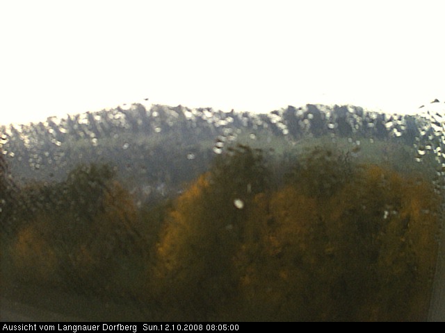 Webcam-Bild: Aussicht vom Dorfberg in Langnau 20081012-080500