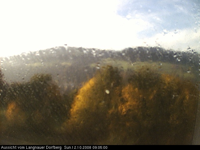 Webcam-Bild: Aussicht vom Dorfberg in Langnau 20081012-090500