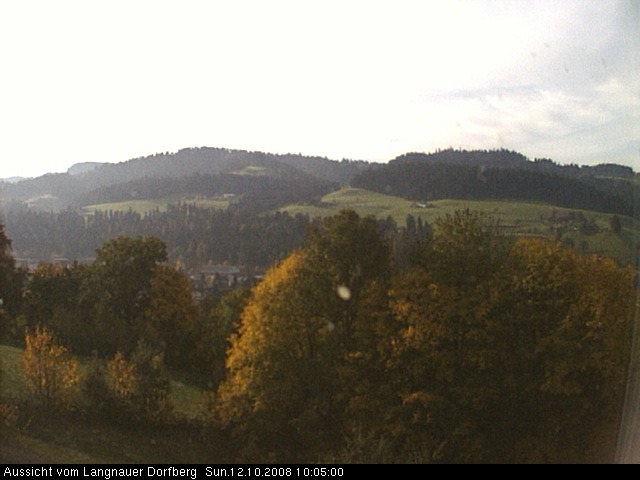 Webcam-Bild: Aussicht vom Dorfberg in Langnau 20081012-100500