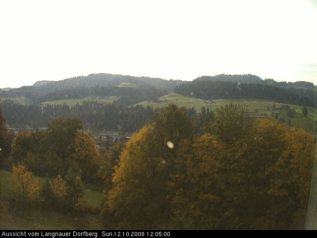 Webcam-Bild: Aussicht vom Dorfberg in Langnau 20081012-120500