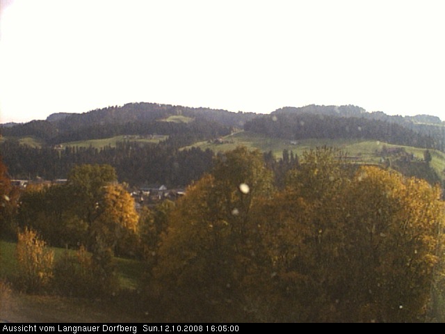 Webcam-Bild: Aussicht vom Dorfberg in Langnau 20081012-160500