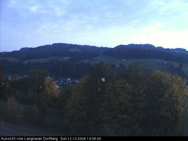 Webcam-Bild: Aussicht vom Dorfberg in Langnau 20081012-180500