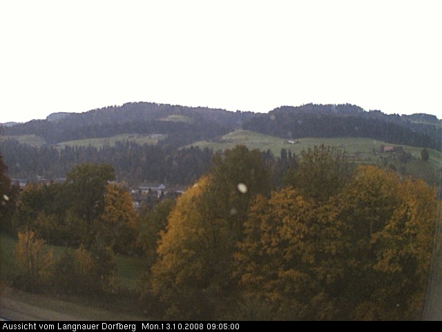 Webcam-Bild: Aussicht vom Dorfberg in Langnau 20081013-090500