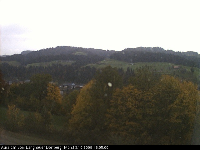 Webcam-Bild: Aussicht vom Dorfberg in Langnau 20081013-160500