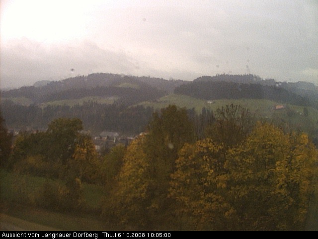 Webcam-Bild: Aussicht vom Dorfberg in Langnau 20081016-100500