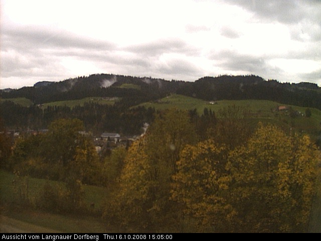 Webcam-Bild: Aussicht vom Dorfberg in Langnau 20081016-150500