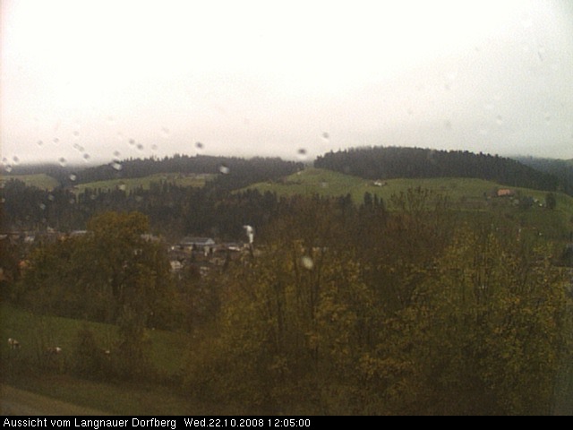 Webcam-Bild: Aussicht vom Dorfberg in Langnau 20081022-120500