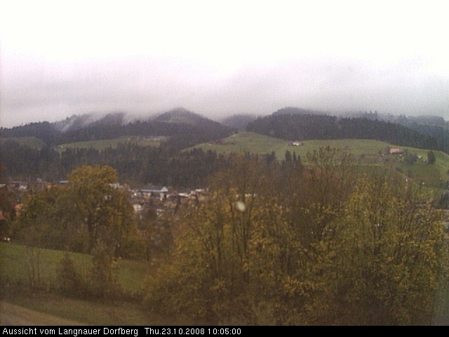 Webcam-Bild: Aussicht vom Dorfberg in Langnau 20081023-100500