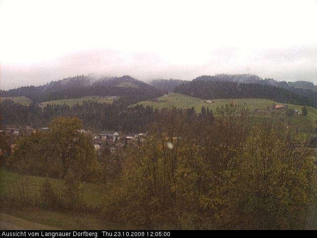 Webcam-Bild: Aussicht vom Dorfberg in Langnau 20081023-120500