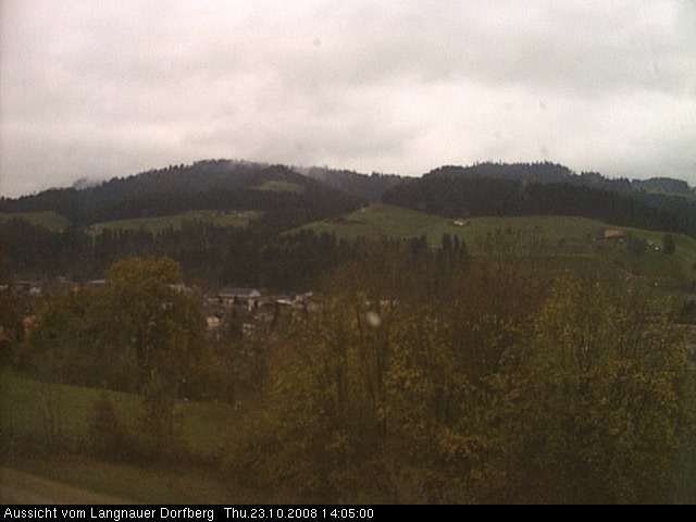 Webcam-Bild: Aussicht vom Dorfberg in Langnau 20081023-140500