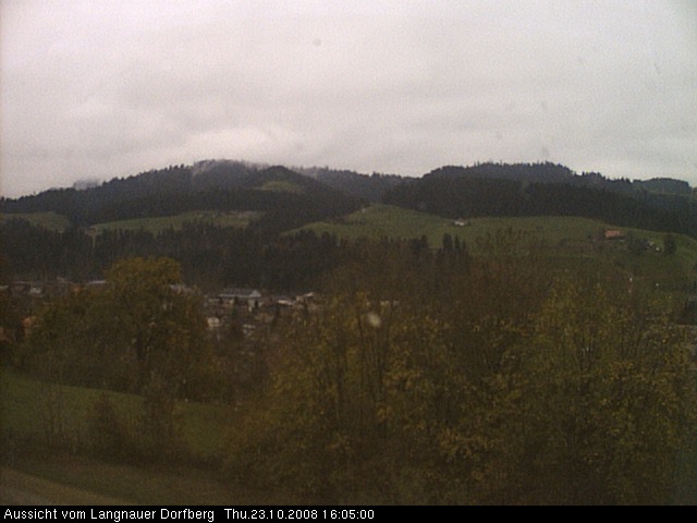 Webcam-Bild: Aussicht vom Dorfberg in Langnau 20081023-160500