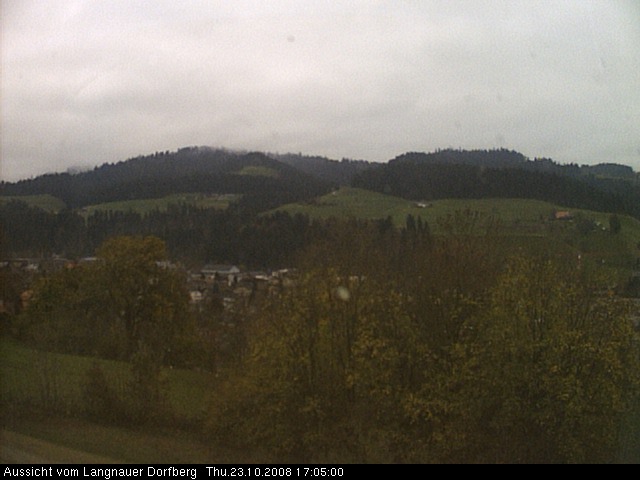 Webcam-Bild: Aussicht vom Dorfberg in Langnau 20081023-170500