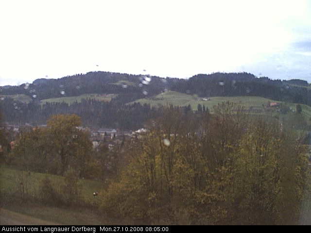 Webcam-Bild: Aussicht vom Dorfberg in Langnau 20081027-080500