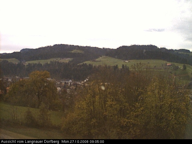 Webcam-Bild: Aussicht vom Dorfberg in Langnau 20081027-090500