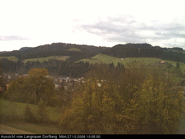 Webcam-Bild: Aussicht vom Dorfberg in Langnau 20081027-100500