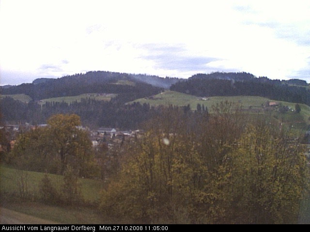 Webcam-Bild: Aussicht vom Dorfberg in Langnau 20081027-110500