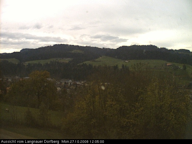 Webcam-Bild: Aussicht vom Dorfberg in Langnau 20081027-120500