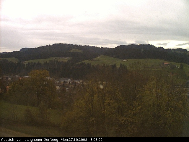 Webcam-Bild: Aussicht vom Dorfberg in Langnau 20081027-160500