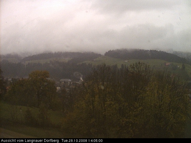 Webcam-Bild: Aussicht vom Dorfberg in Langnau 20081028-140500