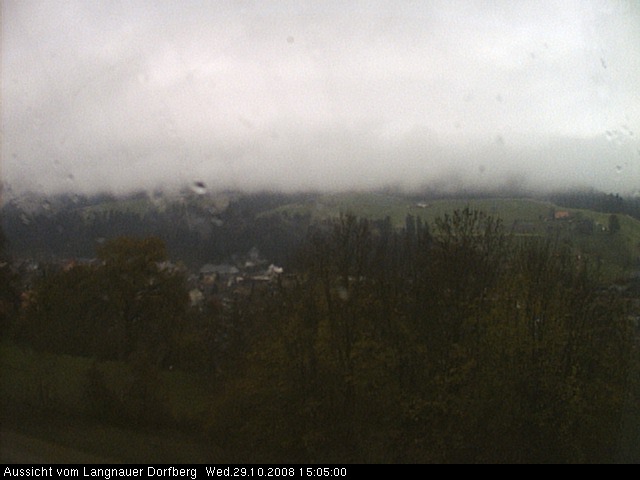 Webcam-Bild: Aussicht vom Dorfberg in Langnau 20081029-150500