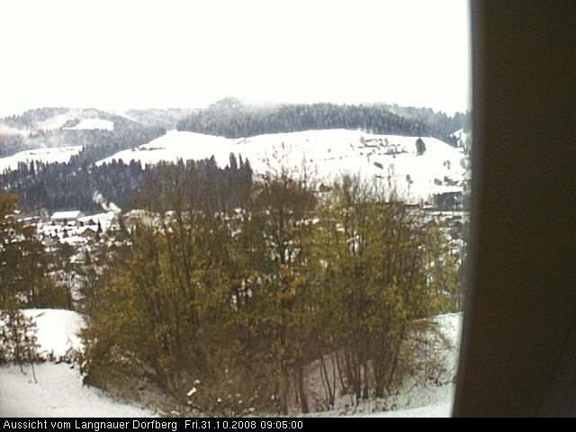 Webcam-Bild: Aussicht vom Dorfberg in Langnau 20081031-090500