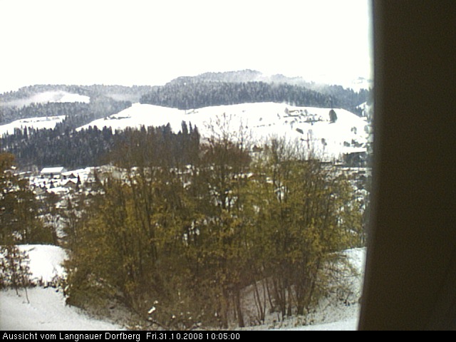 Webcam-Bild: Aussicht vom Dorfberg in Langnau 20081031-100500