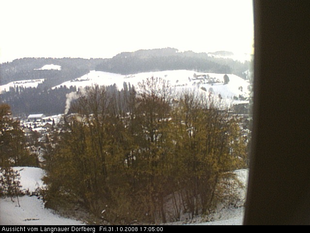 Webcam-Bild: Aussicht vom Dorfberg in Langnau 20081031-170500
