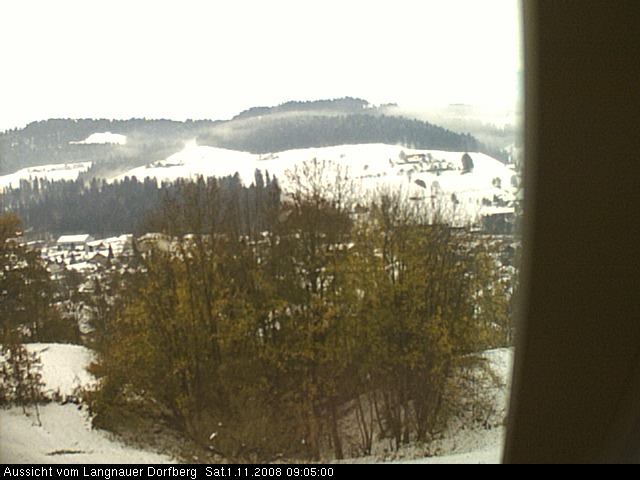 Webcam-Bild: Aussicht vom Dorfberg in Langnau 20081101-090500