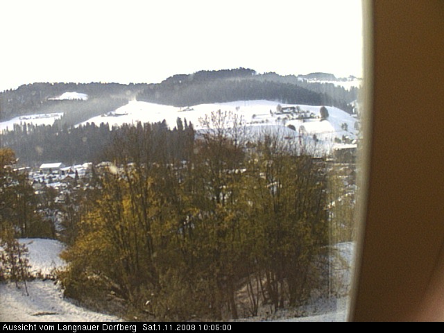 Webcam-Bild: Aussicht vom Dorfberg in Langnau 20081101-100500