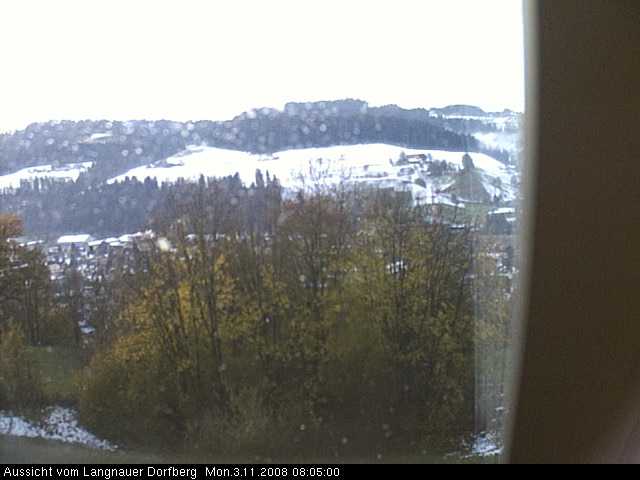 Webcam-Bild: Aussicht vom Dorfberg in Langnau 20081103-080500