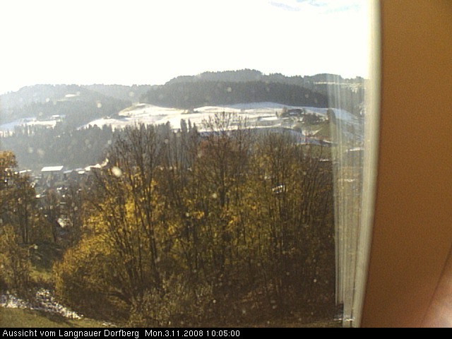 Webcam-Bild: Aussicht vom Dorfberg in Langnau 20081103-100500