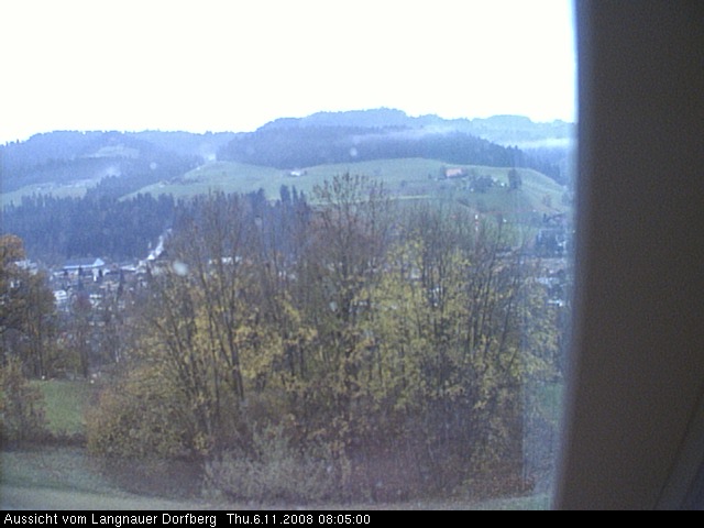 Webcam-Bild: Aussicht vom Dorfberg in Langnau 20081106-080500