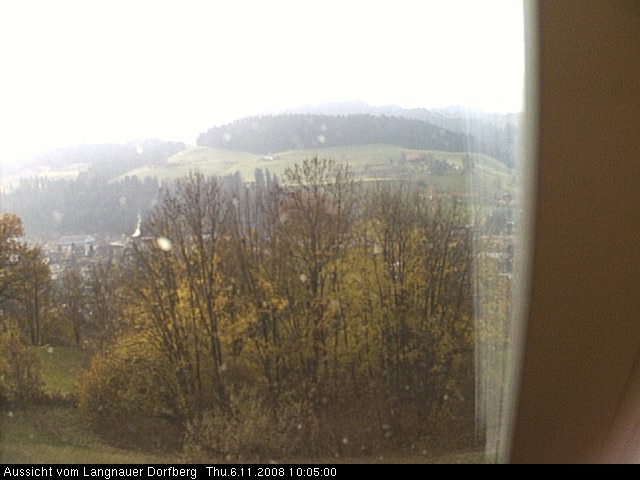 Webcam-Bild: Aussicht vom Dorfberg in Langnau 20081106-100500