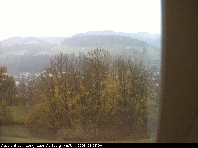 Webcam-Bild: Aussicht vom Dorfberg in Langnau 20081107-080500