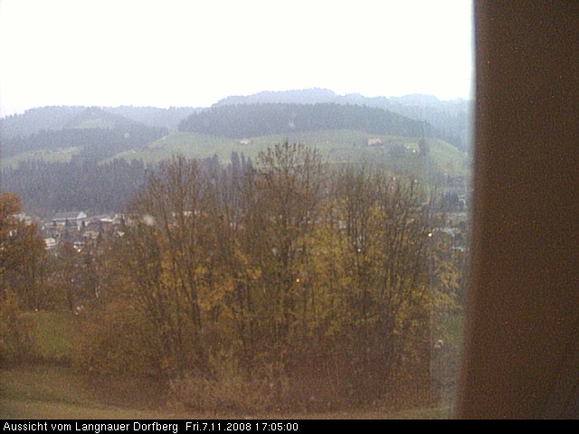 Webcam-Bild: Aussicht vom Dorfberg in Langnau 20081107-170500