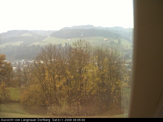Webcam-Bild: Aussicht vom Dorfberg in Langnau 20081108-080500