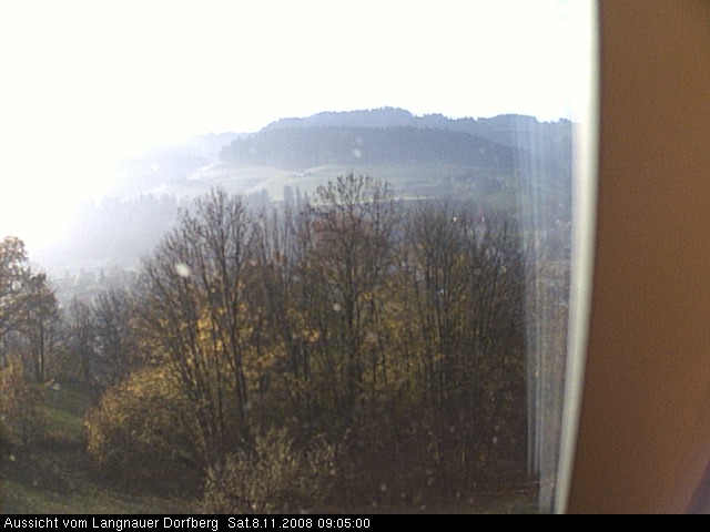 Webcam-Bild: Aussicht vom Dorfberg in Langnau 20081108-090500