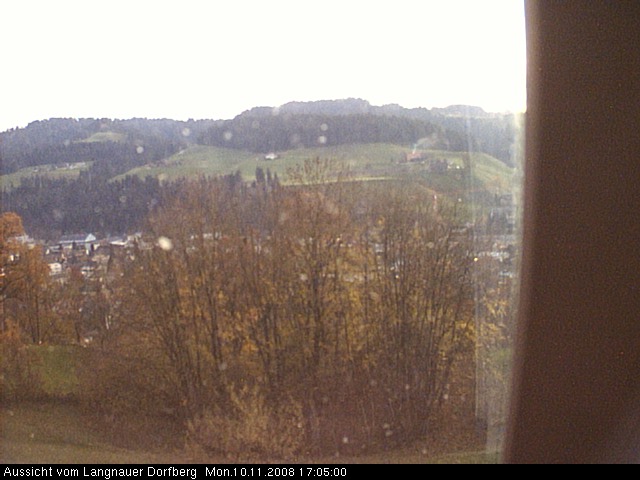 Webcam-Bild: Aussicht vom Dorfberg in Langnau 20081110-170500