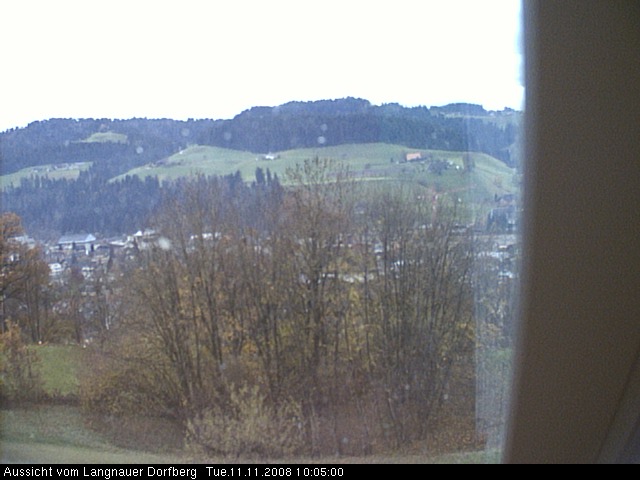 Webcam-Bild: Aussicht vom Dorfberg in Langnau 20081111-100500