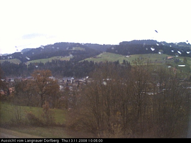 Webcam-Bild: Aussicht vom Dorfberg in Langnau 20081113-100500