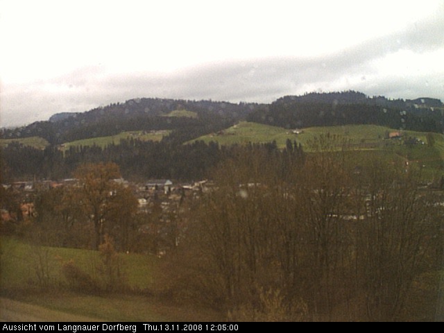 Webcam-Bild: Aussicht vom Dorfberg in Langnau 20081113-120500