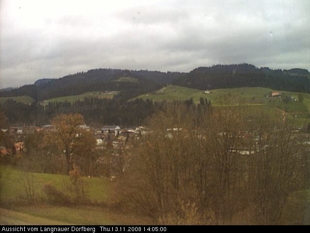 Webcam-Bild: Aussicht vom Dorfberg in Langnau 20081113-140500