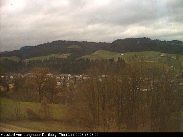 Webcam-Bild: Aussicht vom Dorfberg in Langnau 20081113-150500