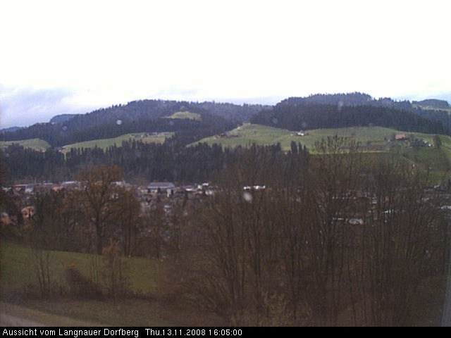 Webcam-Bild: Aussicht vom Dorfberg in Langnau 20081113-160500