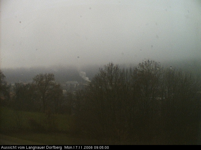 Webcam-Bild: Aussicht vom Dorfberg in Langnau 20081117-090500