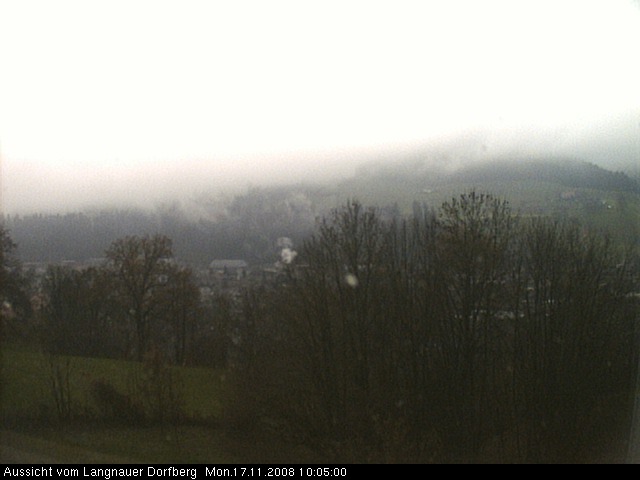 Webcam-Bild: Aussicht vom Dorfberg in Langnau 20081117-100500